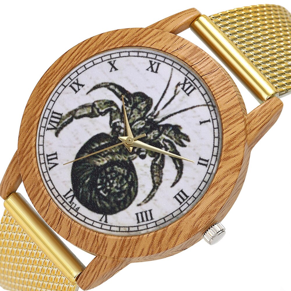 Montre Spider-Man Mygale en bois, couleurs au choix – Image 4