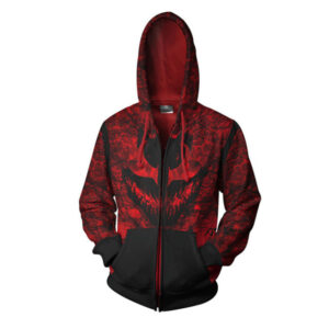 Sweat Spider-Man Carnage Symbiote, du S au 5XL