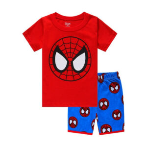 Pyjama Spiderman enfant 4 ans avec tailles de 3-4 ans à 7 ans