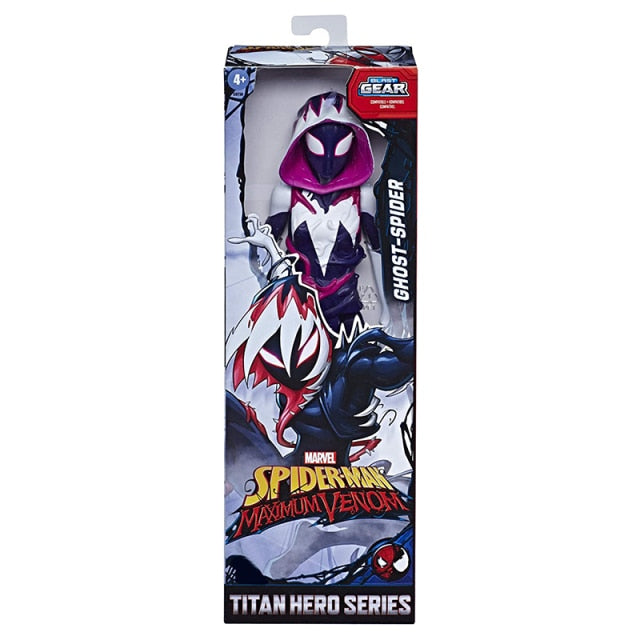 Figurine Spider-Man Ghost Spider et Venom
