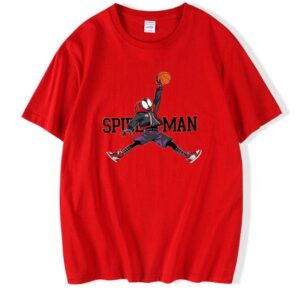 T-shirt Spider-Man Jordan, coloris blanc ou rouge