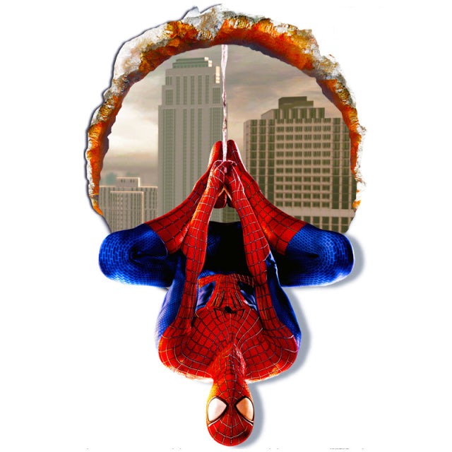 Sticker Spider-Man araignée décorative