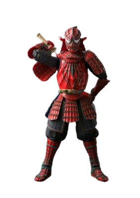 Spider-Man en figurine Samurai