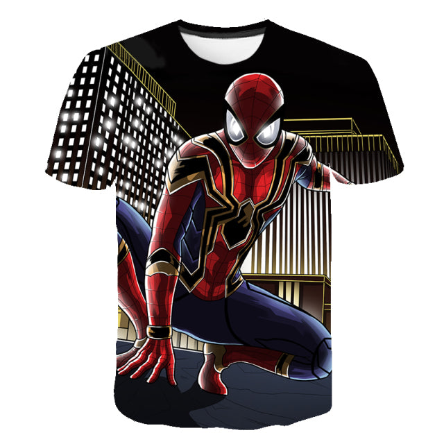 T-shirt Spider-Man Costume Iron du 4 ans au 14 ans
