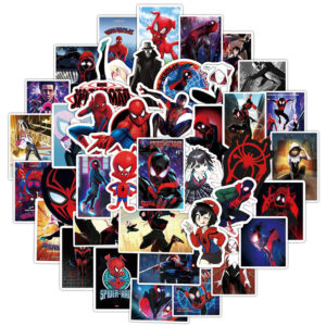 Lot de stickers Spider-Man New Generation avec 10, 30 ou 52 pièces