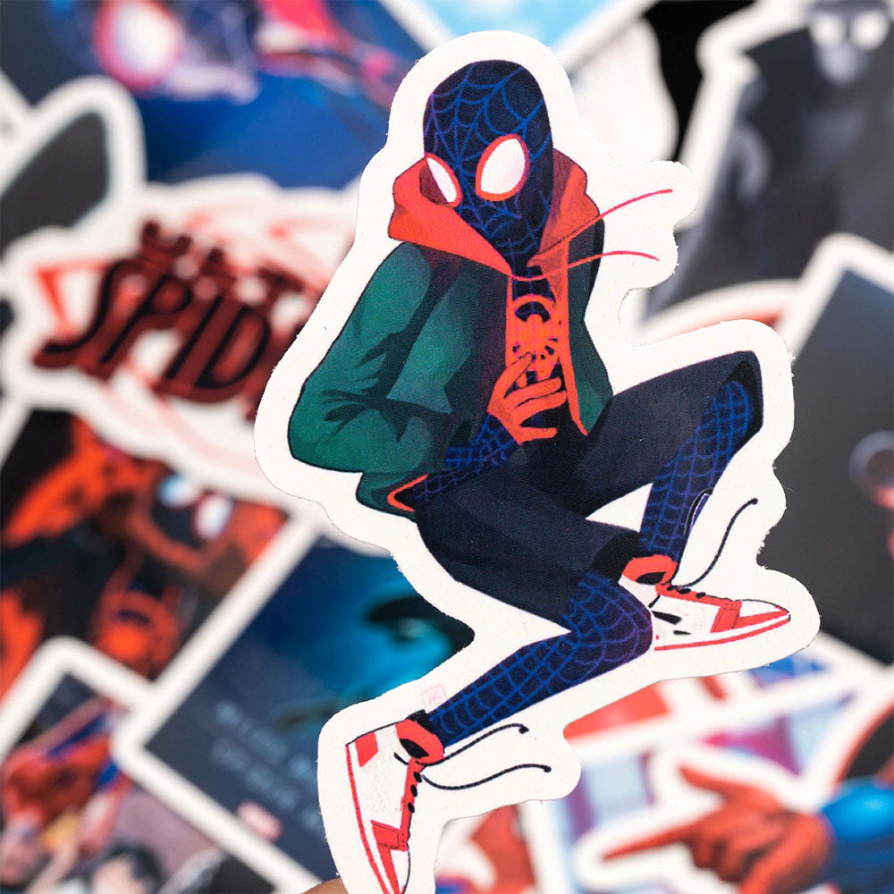 Lot de stickers Spider-Man New Generation avec 10, 30 ou 52 pièces – Image 3