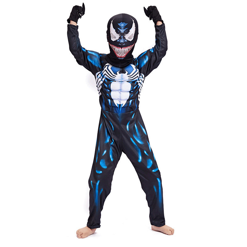 Déguisement Spider-Man Venom musclé, tailles S à L – Image 3
