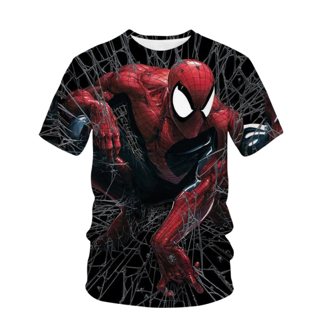 T-shirt Spider-Man style comic du XS au 6XL