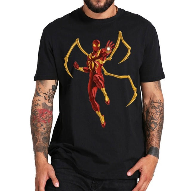T-shirt Spider-Man Iron Spider Comics, du S au XXL