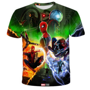 T-shirt Spider-Man Into the Multiverse enfant, tailles 3 à 14 ans