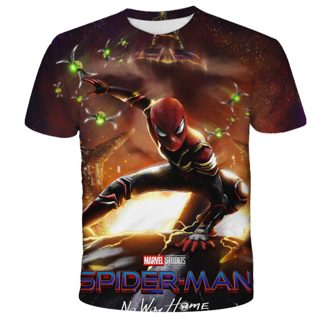 T-shirt Spider-Man No Way Home enfant, du 3 ans au 14 ans