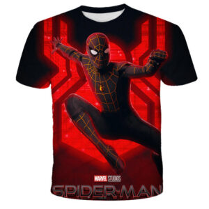 T-shirt Spider-Man enfant au costume doré