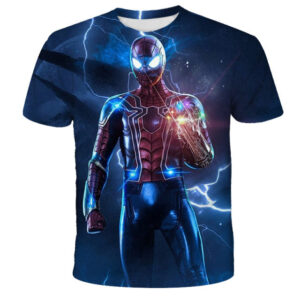 T-shirt Spider-Man avec motif Gant de l'Infini