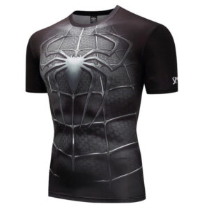 T-shirt Spider-Man en costume noir
