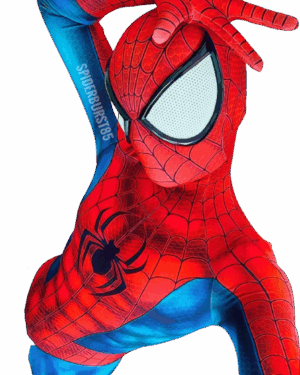 Déguisement Spider-Man effet BD en XS à XXXL