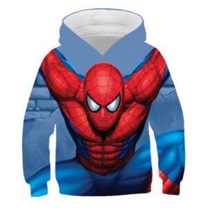 Sweat Spider-Man enfant, tailles 4 à 14 ans
