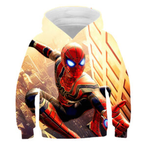 Sweat Spider-Man costume Iron Man du 4 au 14 ans