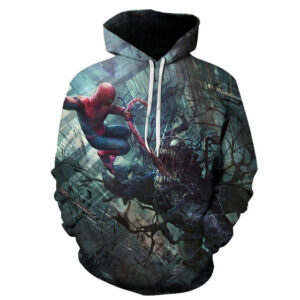 Sweat Spider-Man face à Venom