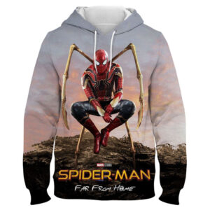 Sweat Spider-Man Iron Spider Far From Home tailles enfant et adulte