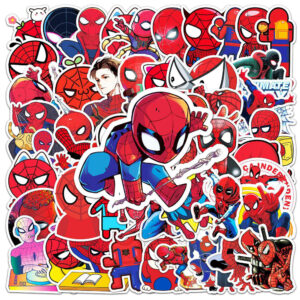 Stickers Spider-Man amusants en 10, 30 ou 50 pièces