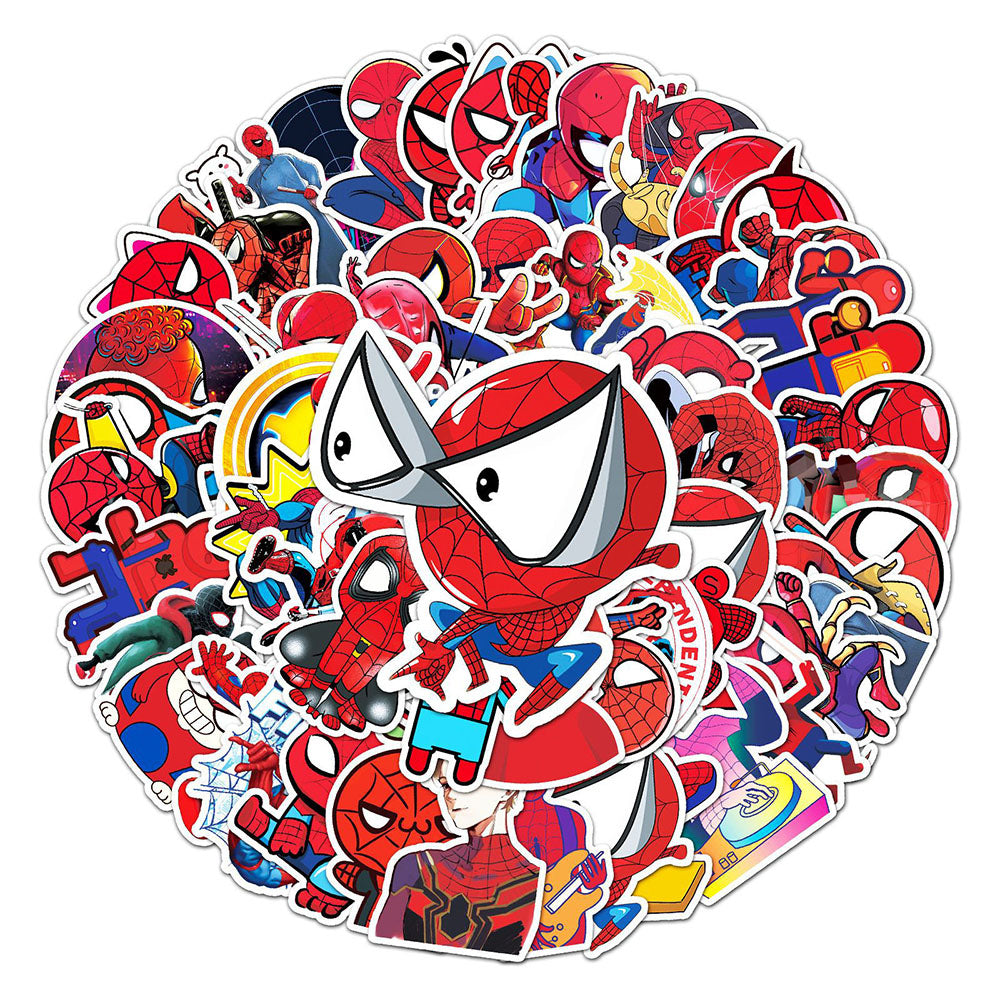 Stickers Spider-Man amusants en 10, 30 ou 50 pièces – Image 2