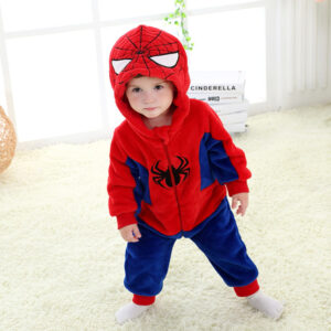 Combinaison pyjama Spider-Man bébé, 0-6 à 30-36 Mois