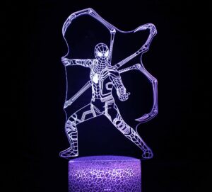 Lampe Spider-Man version Iron Spider