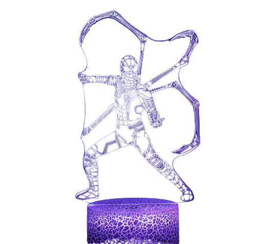 Lampe Spider-Man version Iron Spider – Image 2