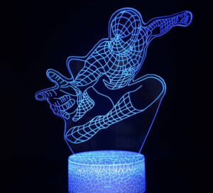 Lampe Spider-Man thème superhéros