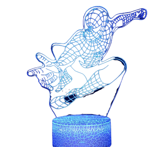 Lampe Spider-Man thème superhéros – Image 2