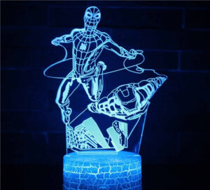 Lampe Spider-Man avec Iron Man