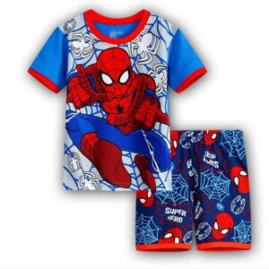 Pyjama Spiderman enfant 5 ans avec tailles de 2 ans à 7 ans