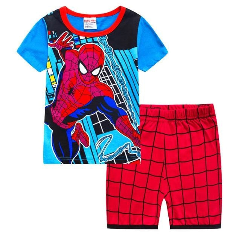 Pyjama court Spider-Man, tailles 2 à 7 ans
