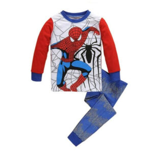 Pyjama Spider-Man doux pour enfant, du 2 au 7 ans