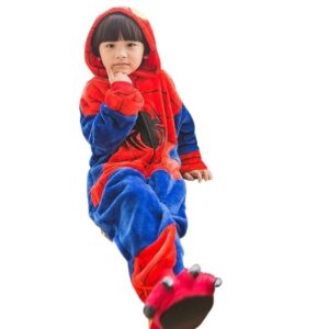 Pyjama Spider-Man fille avec tailles de 3 à 10 ans