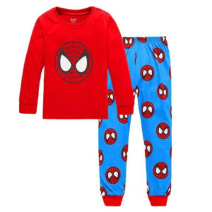 Pyjama Spider-Man rouge et bleu, tailles 2 à 7 ans