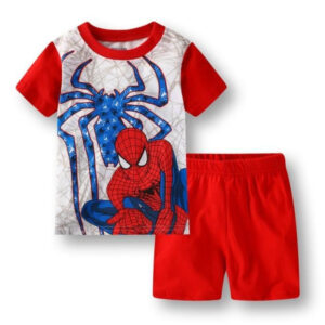 Pyjama short Spider-Man en tailles 2 à 7 ans