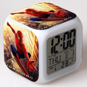 Réveil Spider-Man Peter Parker pour table de chevet