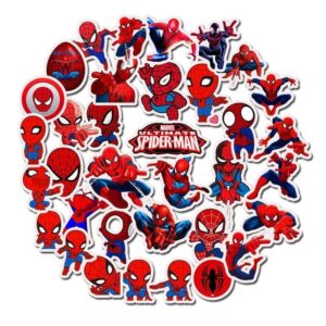 Petits stickers Spider-Man pour décoration murale